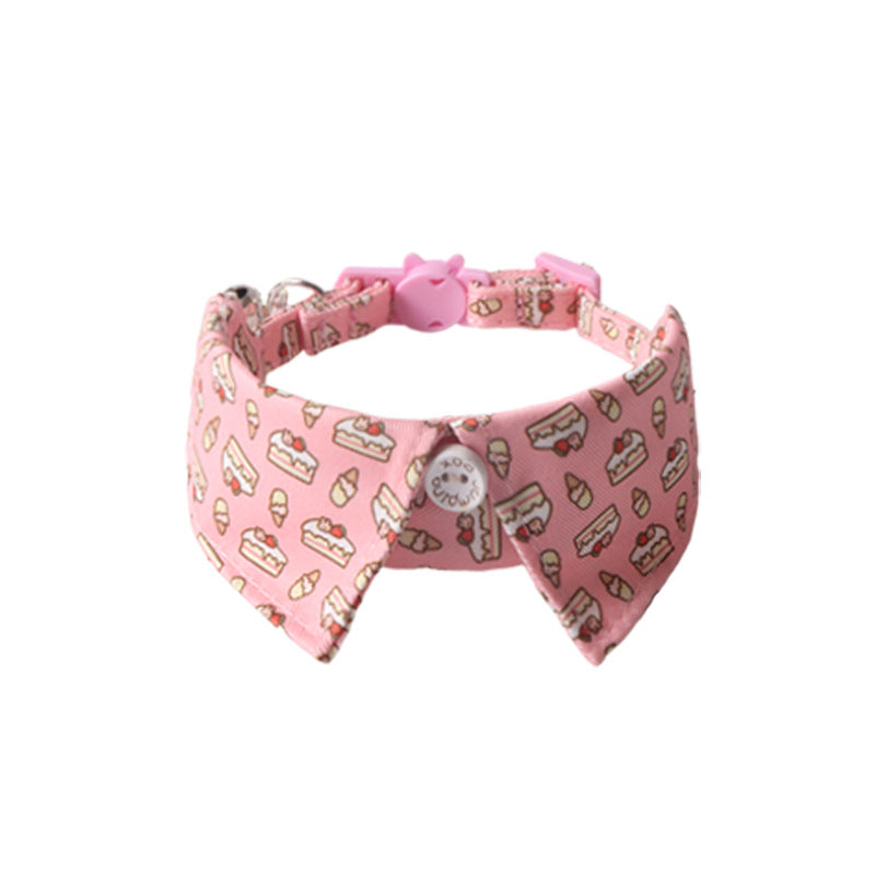 HKM-8419261 Colorful Pet Collars with Metal Accessories in Various Fun Designs