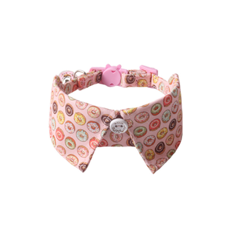 HKM-8419261 Colorful Pet Collars with Metal Accessories in Various Fun Designs