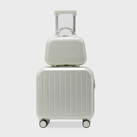 HKM-841939 Stylish PC ABS Trolley Luggage Travel Bag with Universal Wheels for Easy Mobility