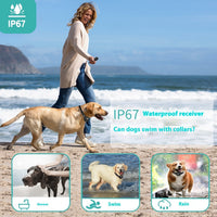 HKM-8419901 3-in-1 Dog Trainer and Bark Control Device with Multiple Training Modes