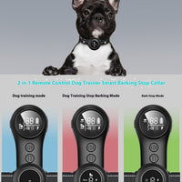 HKM-8419901 3-in-1 Dog Trainer and Bark Control Device with Multiple Training Modes