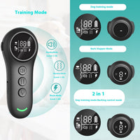 HKM-8419901 3-in-1 Dog Trainer and Bark Control Device with Multiple Training Modes