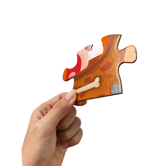 HKM-842003 Fox Themed Custom Jigsaw Puzzle for Children - Engaging Educational Board Game