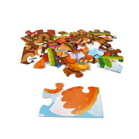 HKM-842003 Fox Themed Custom Jigsaw Puzzle for Children - Engaging Educational Board Game