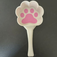 HKM-8420413 Cute Cat Paw Design Pet Food Scoop in Multi-Color Options