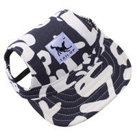 HKM-8420797 Fashionable Dog Baseball Hat for Small to Medium Pets - Casual Sun Protection Accessory