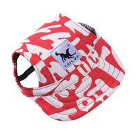HKM-8420797 Fashionable Dog Baseball Hat for Small to Medium Pets - Casual Sun Protection Accessory