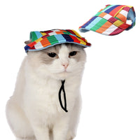 HKM-8420797 Fashionable Dog Baseball Hat for Small to Medium Pets - Casual Sun Protection Accessory