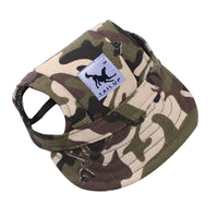 HKM-8420797 Fashionable Dog Baseball Hat for Small to Medium Pets - Casual Sun Protection Accessory