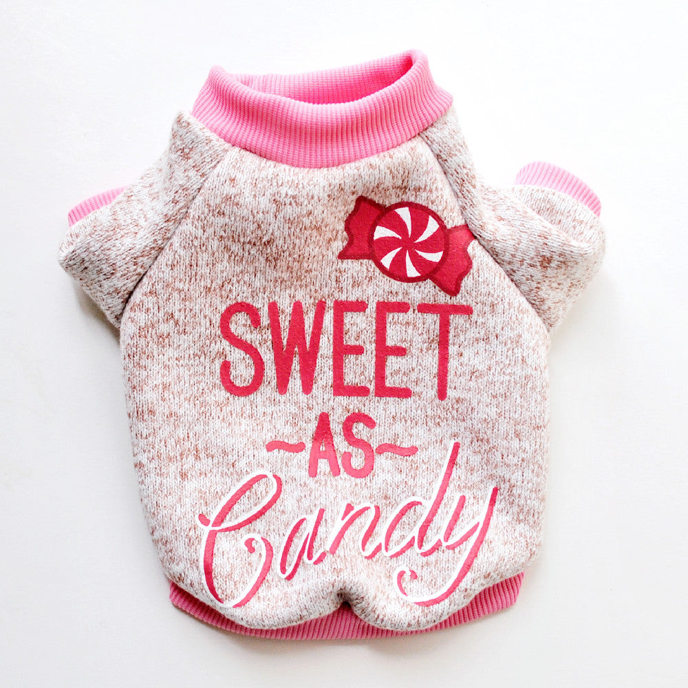 HKM-8421693 Fleece Sweater for Dogs - Soft, Comfortable, Warm Autumn & Winter Clothing for Pets