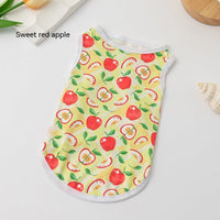 HKM-8422205 Cute Cartoon Puppy Vest Clothes for Pets - Various Designs Available in S, M, L, XL