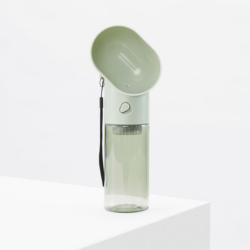 HKM-8422461 Portable Pet Water Bottle for Dogs and Cats, 360ml Travel Water Dispenser, Lightweight and Convenient