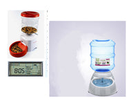 HKM-8422589 Automated 5.5L Pet Feeder with Voice Recording, LCD Display, and Programmable Meal Settings for Dogs and Cats