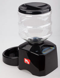 HKM-8422589 Automated 5.5L Pet Feeder with Voice Recording, LCD Display, and Programmable Meal Settings for Dogs and Cats