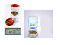 HKM-8422589 Automated 5.5L Pet Feeder with Voice Recording, LCD Display, and Programmable Meal Settings for Dogs and Cats