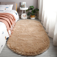 HKM-8423229 Tie-Dye Oval Carpet for Living Room and Bedroom - Various Colors and Patterns in Polyester Fiber