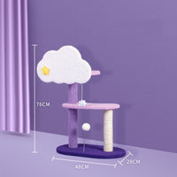 HKM-8425661 Large Cat Scratch Board Jumping Platform with Multi-Tier Options and Fun Accessories