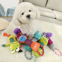 HKM-8427197 Interactive Cotton Rope Pet Toy for Teeth Grinding and Chewing, 38cm