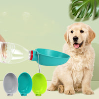 HKM-8428221 Portable Dog Water Bowl for Outdoor Use - Compact Feeding Cup for Small Dogs, ABS Material, Easy to Carry