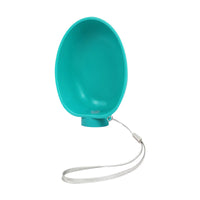 HKM-8428221 Portable Dog Water Bowl for Outdoor Use - Compact Feeding Cup for Small Dogs, ABS Material, Easy to Carry