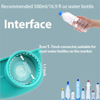 HKM-8428221 Portable Dog Water Bowl for Outdoor Use - Compact Feeding Cup for Small Dogs, ABS Material, Easy to Carry