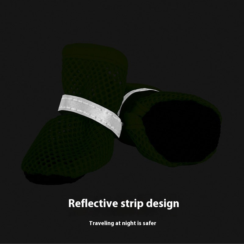 HKM-8428989 Puppy Protection Booties - Non-Slip, Wear-Resistant Pet Foot Covers in Various Colors and Sizes