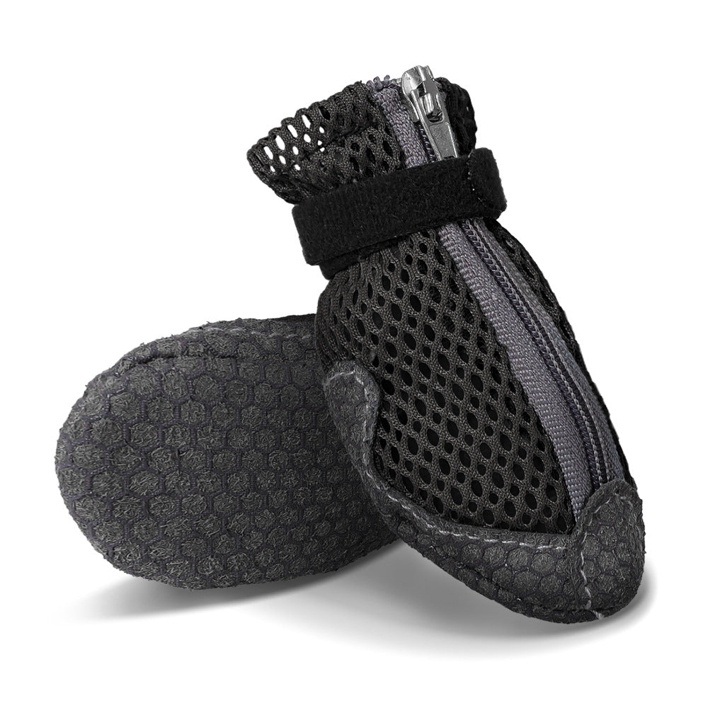HKM-8428989 Puppy Protection Booties - Non-Slip, Wear-Resistant Pet Foot Covers in Various Colors and Sizes