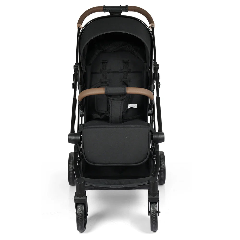 HKM-842899 Lightweight Foldable Reversible Baby Stroller Pushchair with Luxury Design