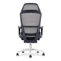 HKM-842963 Ergonomic Mesh Office Chair with Footrest and Swivel Function for Home Office Use