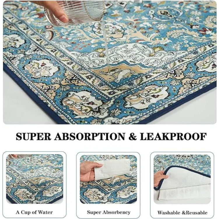 HKM-8430013 Washable Reusable Dog Pee Pads - Super Absorbent Leakproof Training Pads, Non-Slip for Crates and Floors, 36x41 Inches, 2 Pack