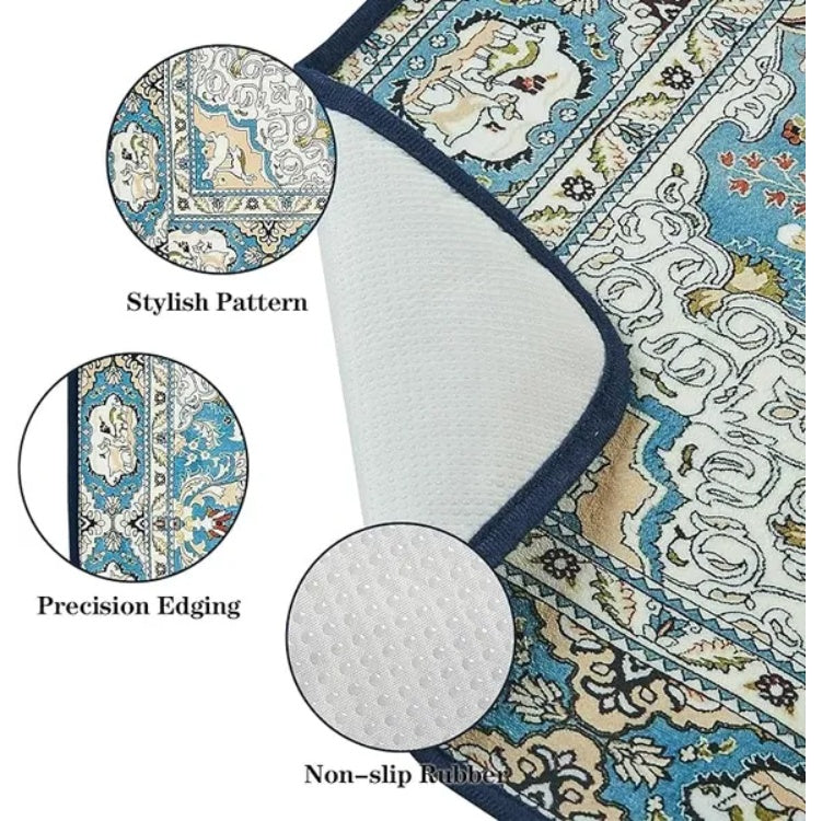 HKM-8430013 Washable Reusable Dog Pee Pads - Super Absorbent Leakproof Training Pads, Non-Slip for Crates and Floors, 36x41 Inches, 2 Pack