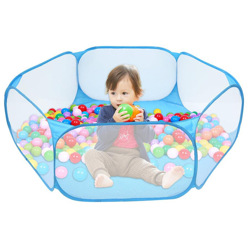 HKM-843027 Foldable Baby Play Tent with Waterproof Polyester, Net Walls, and Easy Setup, Perfect for Indoor and Outdoor Play