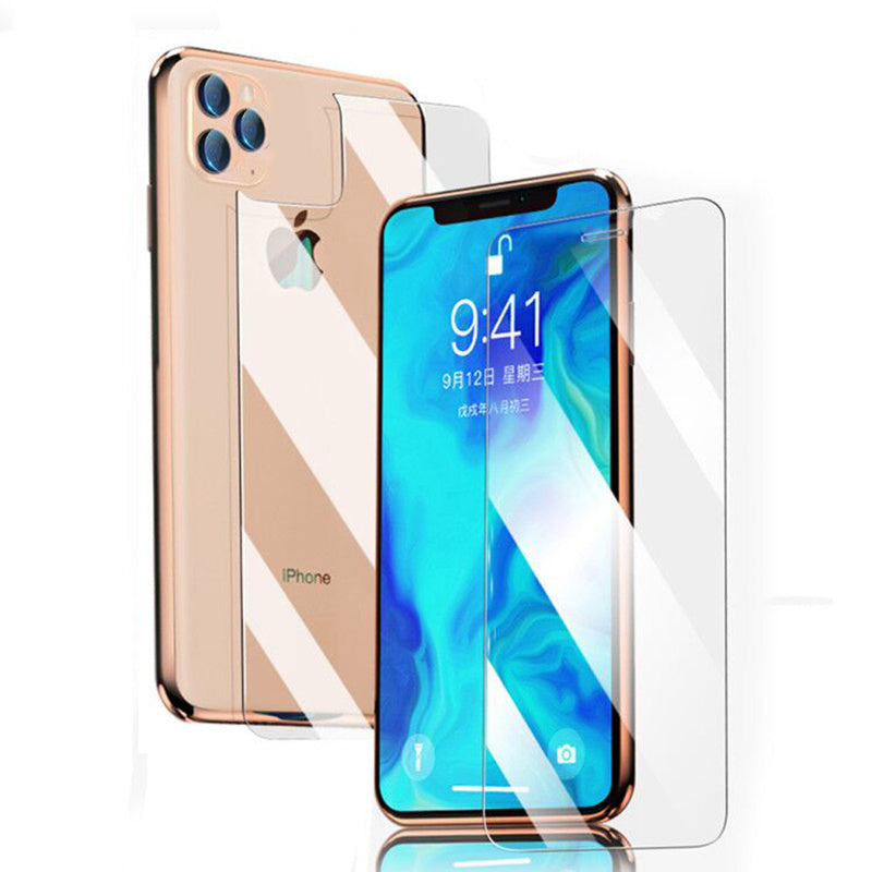 HKM-843091 Tempered Glass Film for Apple Devices - Anti-Reflective, Anti-Fingerprint, HD Clarity