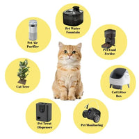 HKM-843155 Self-Cleaning Waterproof Smart Cat Litter Box with Remote Control - 74L Capacity