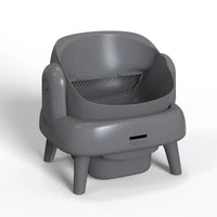 HKM-843155 Self-Cleaning Waterproof Smart Cat Litter Box with Remote Control - 74L Capacity