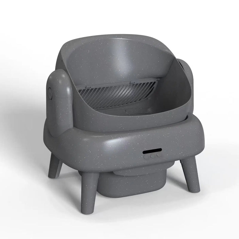 HKM-843155 Self-Cleaning Waterproof Smart Cat Litter Box with Remote Control - 74L Capacity
