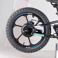 HKM-843283 16-Inch Electric Balance Bike with 350W Motor, Lithium Battery, and Disc Brake - Lightweight, Portable, Eco-Friendly