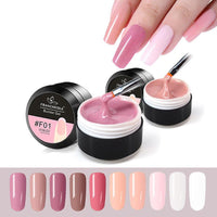 HKM-843347 Nail Extension Gel for Quick and Easy Application - Thick Natural Resin Formula