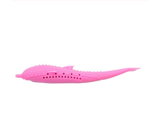 HKM-8433725 Silicone Cat Toothbrush Toy for Effective Oral Care - 2.7x17.4cm