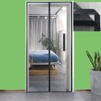 HKM-843411 Mosquito-Proof Glass Fiber Screen Door Curtain - Durable and Modern Design, Multiple Sizes Available