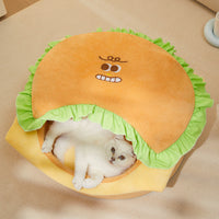 HKM-8435389 All-Season Warm Cat House with Detachable Design for Comfort and Convenience