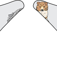 HKM-8435517 Reversible Polyester Pet Bandana in Various Patterns - Sizes S, M, L