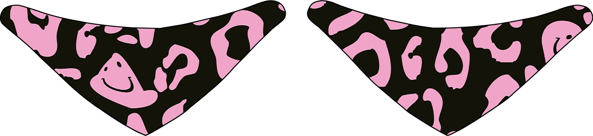 HKM-8435517 Reversible Polyester Pet Bandana in Various Patterns - Sizes S, M, L