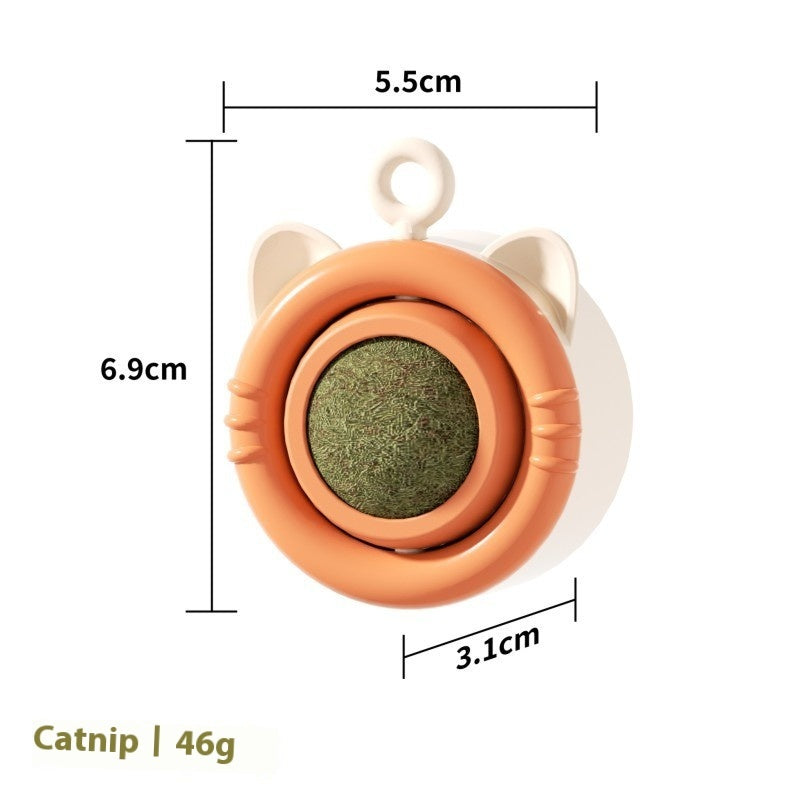 HKM-8436541 Cat Molar Catnip Fruit Toy in Various Colors for Cats