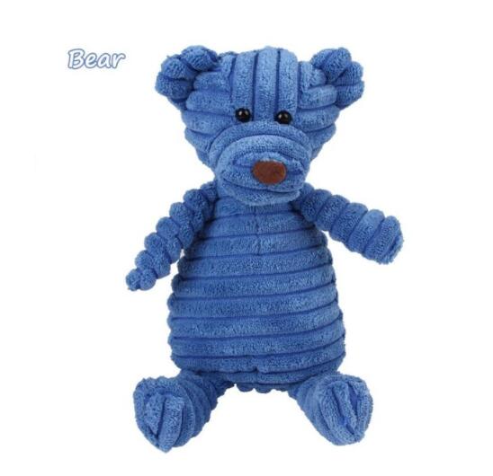 HKM-8437565 Cute Animal Plush Toy for Pet Dog Teeth Cleaning & Stress Relief