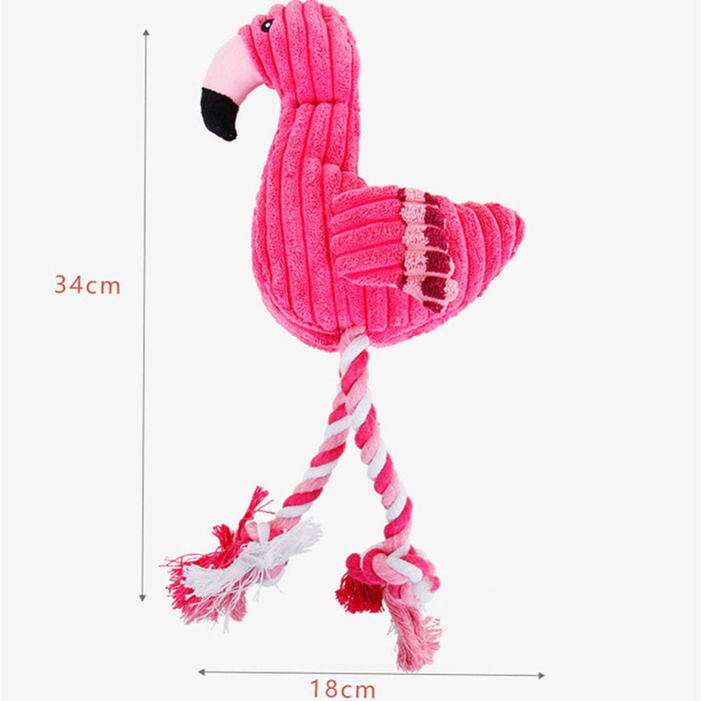 HKM-8437565 Cute Animal Plush Toy for Pet Dog Teeth Cleaning & Stress Relief