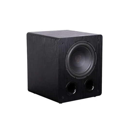 HKM-843859 10 Inch Bass Wood Subwoofer with 200W Amplifier Output