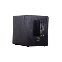 HKM-843859 10 Inch Bass Wood Subwoofer with 200W Amplifier Output