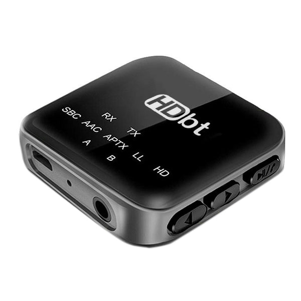 HKM-843923 B20mini Bluetooth Lossless Audio Adapter with Call Function and Power Display
