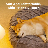HKM-8439741 Cozy Non-Slip Dog Bed for All Sizes - Breathable Soft Mat for Pets